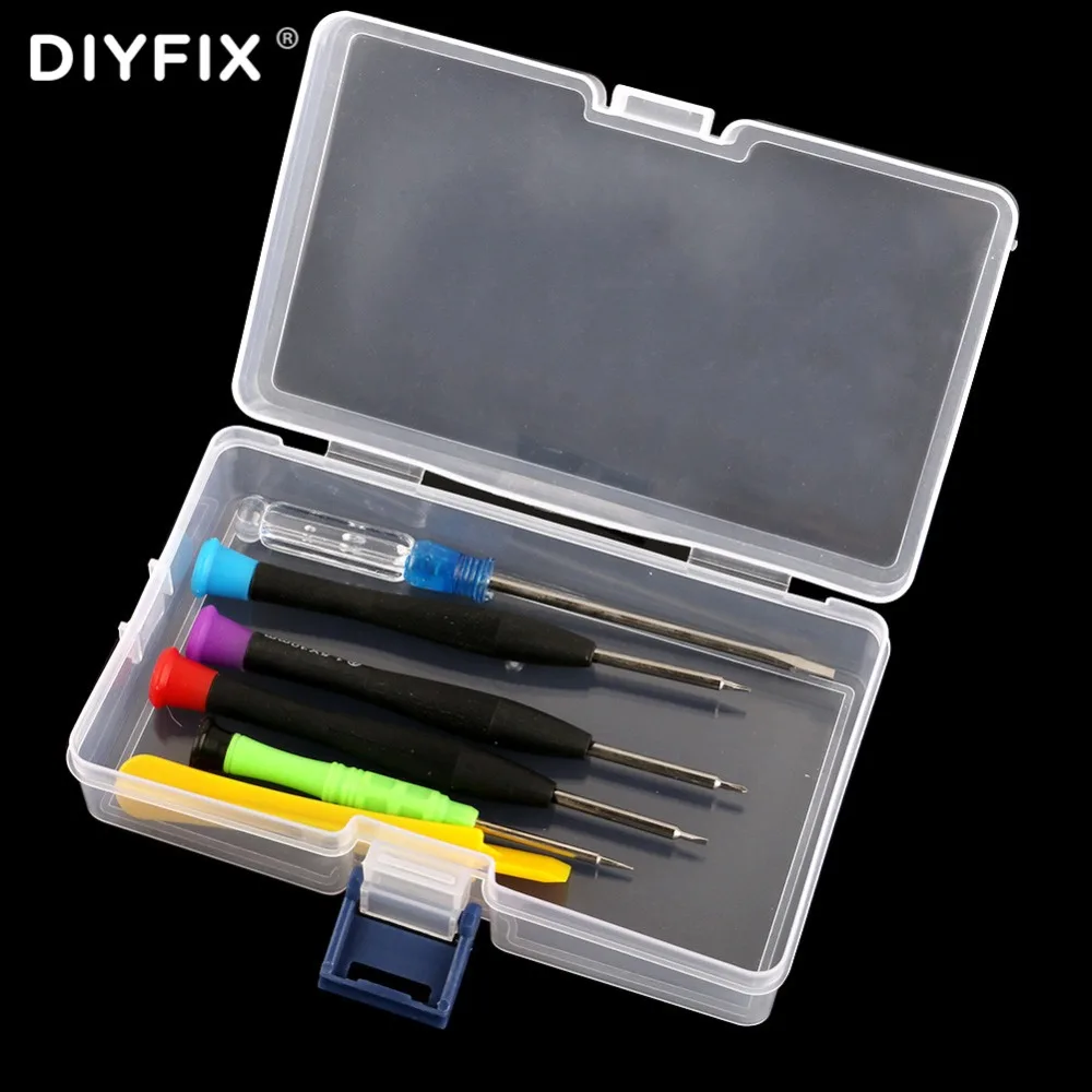DIYFIX портативный ящик для хранения ювелирных инструментов контейнер электронных