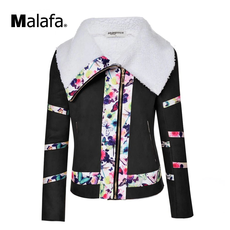 Zeagoo Женские Повседневная нагрудные шеи Зимнее Пальто С Длинным Рукавом