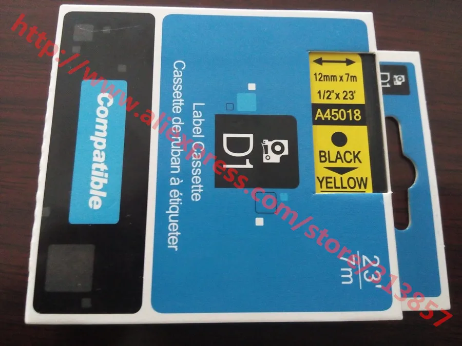 10 шт. этикетка ручной работы производитель запечатанная лента для маркировки Dymo