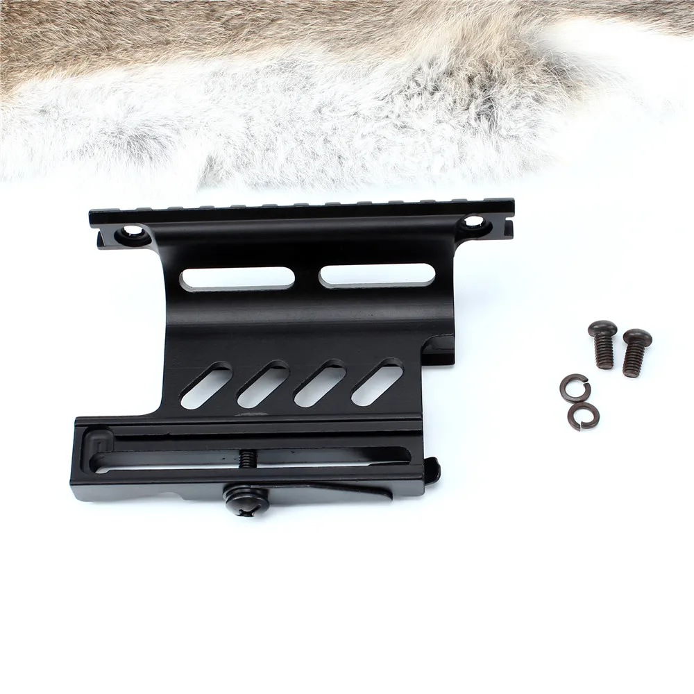 Ohhunt Тактический Быстрый отсоединение AK Rail Scope Mount подходит для 20 мм Пикатинни Вивер Rail черный для охоты прицел аксессуары