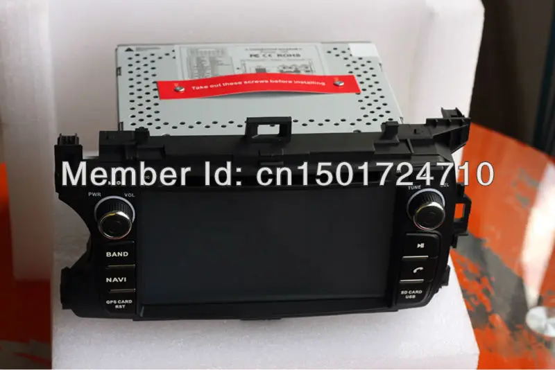 CAR DVD PLAYER WITH GPS FOR TOYOTA YARIS 2011-2012 |