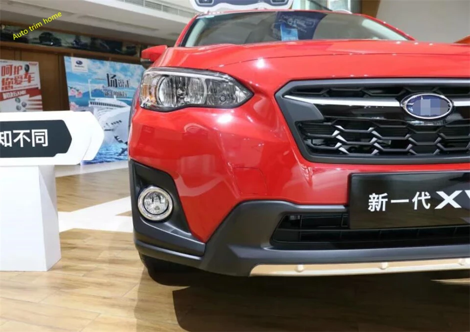 Передние противотуманные фары lapetus защита лампы Накладка 2 шт. подходит для Subaru XV Crosstrek ABS хром авто аксессуары