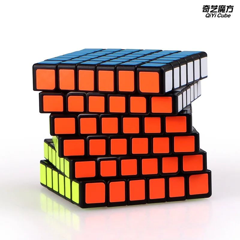 Новые кубики QiYi Qifan 6x6x6 Магическая скорость 6x6 пазлы без наклеек профессиональные