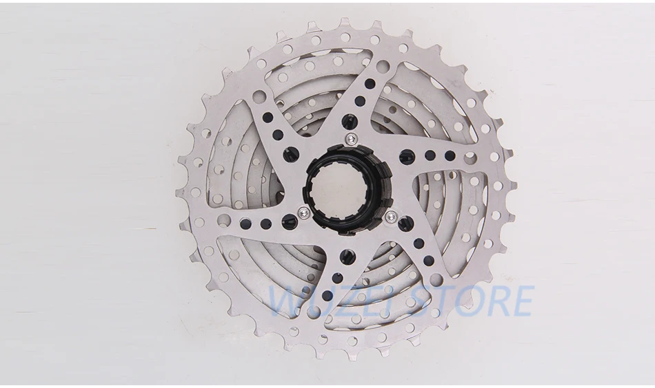 WUZEI 8 S/9 S/10 S/11 S/12 S кассета 32/36/40/42/46/50T Сталь mtb горный велосипед свободного хода Совместимость Shimano