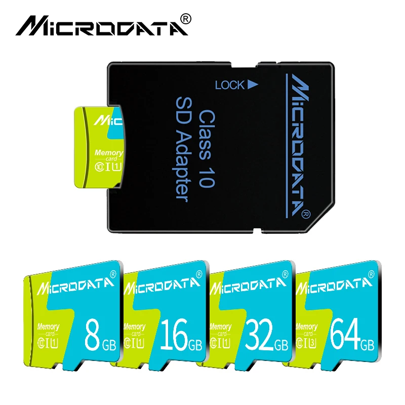Оригинальная качественная карта памяти 8 ГБ 16 32 64 Гб 128 TF класса 10 micro sd накопитель