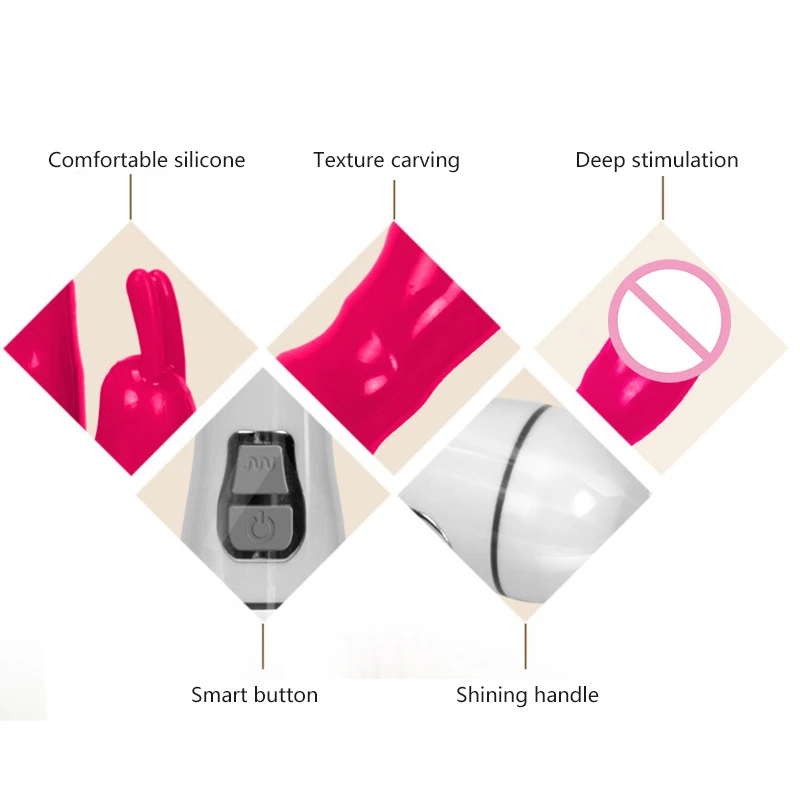 12 скоростной Вибратор Кролик фалос Стимулятор клитора фаллоимитатор точки G для