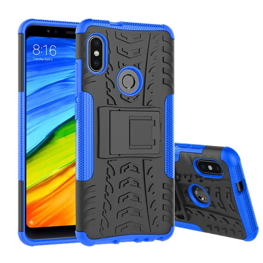 Противоударный чехол для Xiaomi Redmi Note 5 pro двухслойный защитный жесткий силиконовый