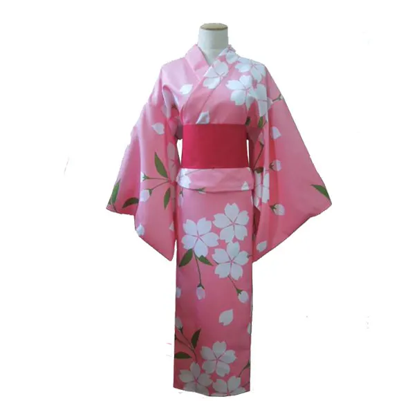 Кимоно для косплея из японского аниме Hotarubi no mori e Takegawa Hotaru Natsu Matsuri Розовое одежда