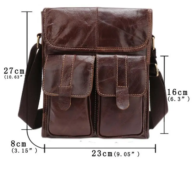 AETOO Ретро масло воск кожа Мужская плечо наклонный косой первый слой коровья