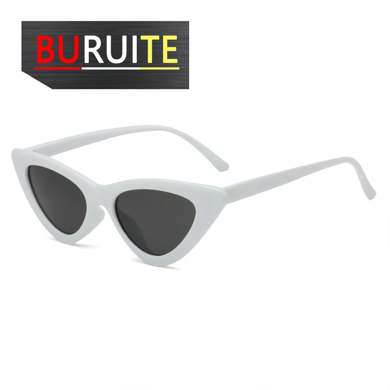

Cute Sexy Retro Cat Eye Sunglasses Women Small Black White Triangle Vintage Cheap Sun Glasses Red Female Uv400