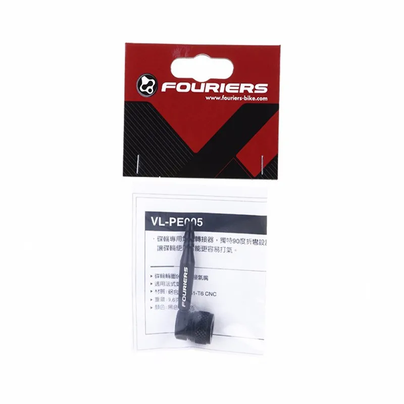 FOURIERS диск колеса 90 градусов адаптер VL-PE005 fix presta клапан велосипедный обод Presta клапан насоса обод адаптер переходник
