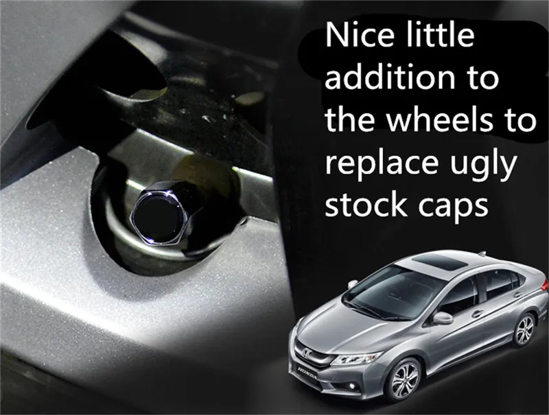 4 шт./компл. автомобильных шин клапаны стволовых воздуха герметичной крышкой