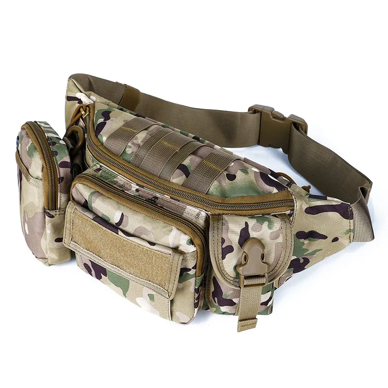 CPcamouflage Молл Военная Сумка тактический карман водонепроницаемая сумка для рыбалки армейский ремень сумка камуфляжная охотничья сумка - Цвет: CPcamouflage
