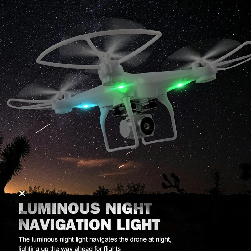 JJRC H68 Радиоуправляемый квадрокоптер с HD WiFi FPV камерой режим удержания высоты
