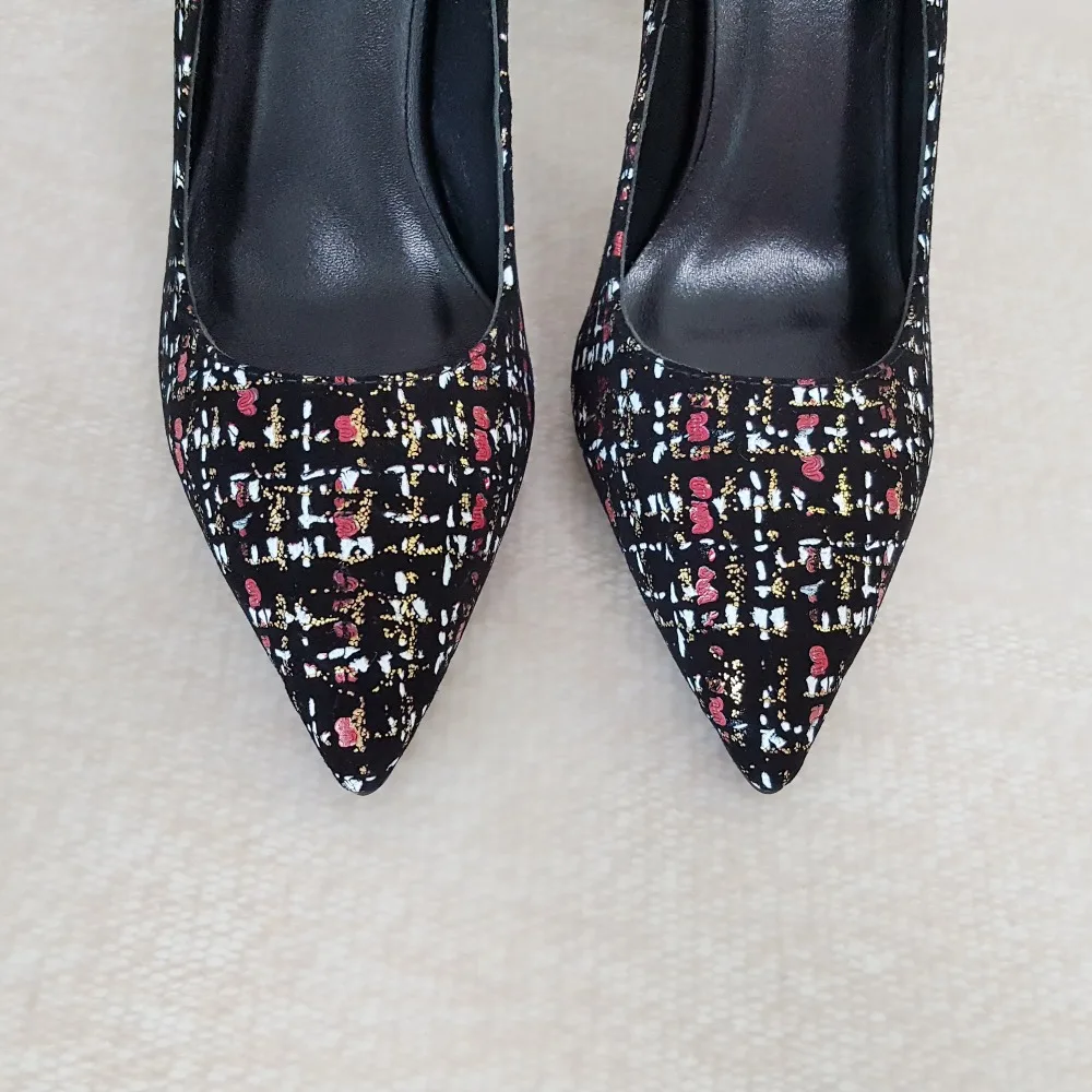 Женские туфли-лодочки на высоком каблуке с острым носком | Обувь