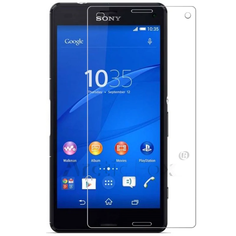 5 шт./лот закаленное Стекло для SONY Xperia Z3 компактный Экран протектор Защитная