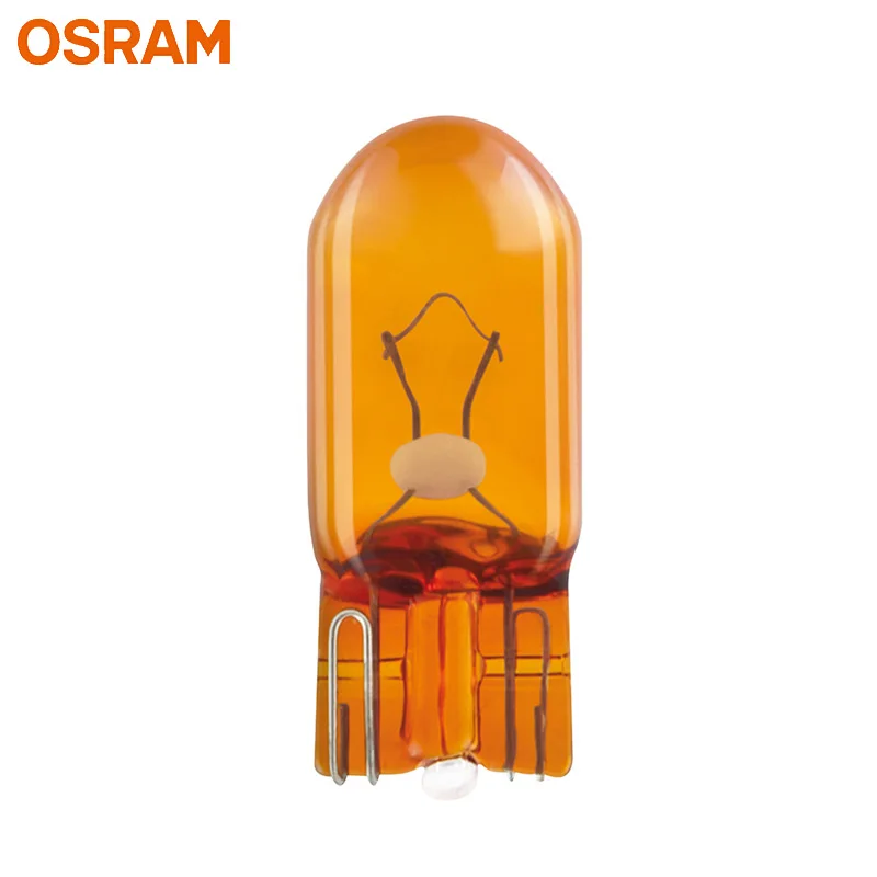 OSRAM T10 2827 W5W Янтарный стандартный внутренний светильник лампы для перепродажи