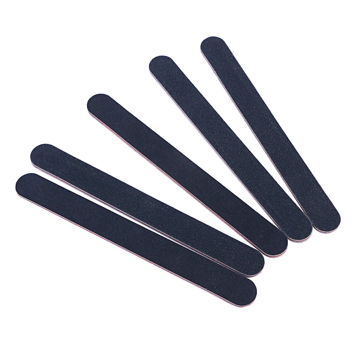 5 шт. прочная двухсторонняя полировальная лента для ногтей наждачная доска