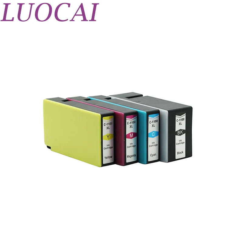 4X совместимые чернильные картриджи LuoCai для Canon PGI 1100XL PGI1100 pgi 1100 принтера MAXIFY