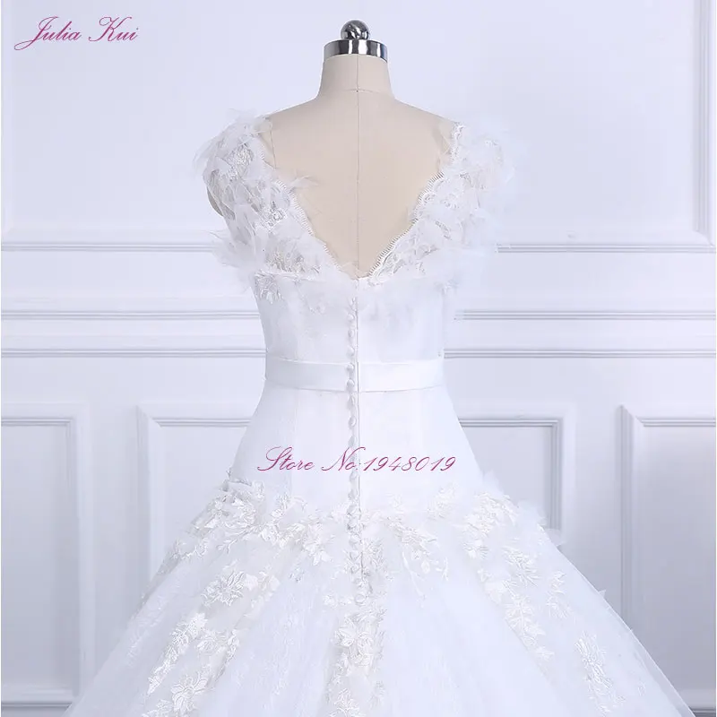2019 Ruffled Silky Satin Bride Elegant Ball Gown Wedding Dress With Bow Sashes Vestido De Noiva | Свадьбы и торжества