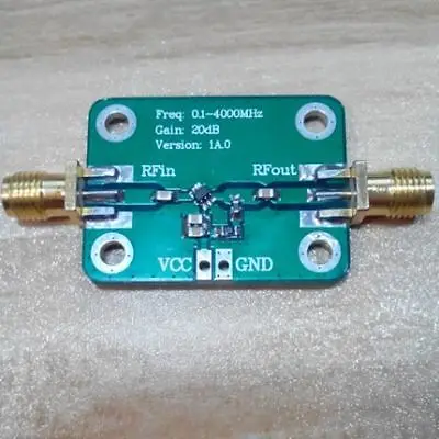 LNA 0 1 4000 МГц 20 дБ дБм модуль усилителя широкополосной связи RF HF VHF / UHF|hf vhf|lna rfrf wideband