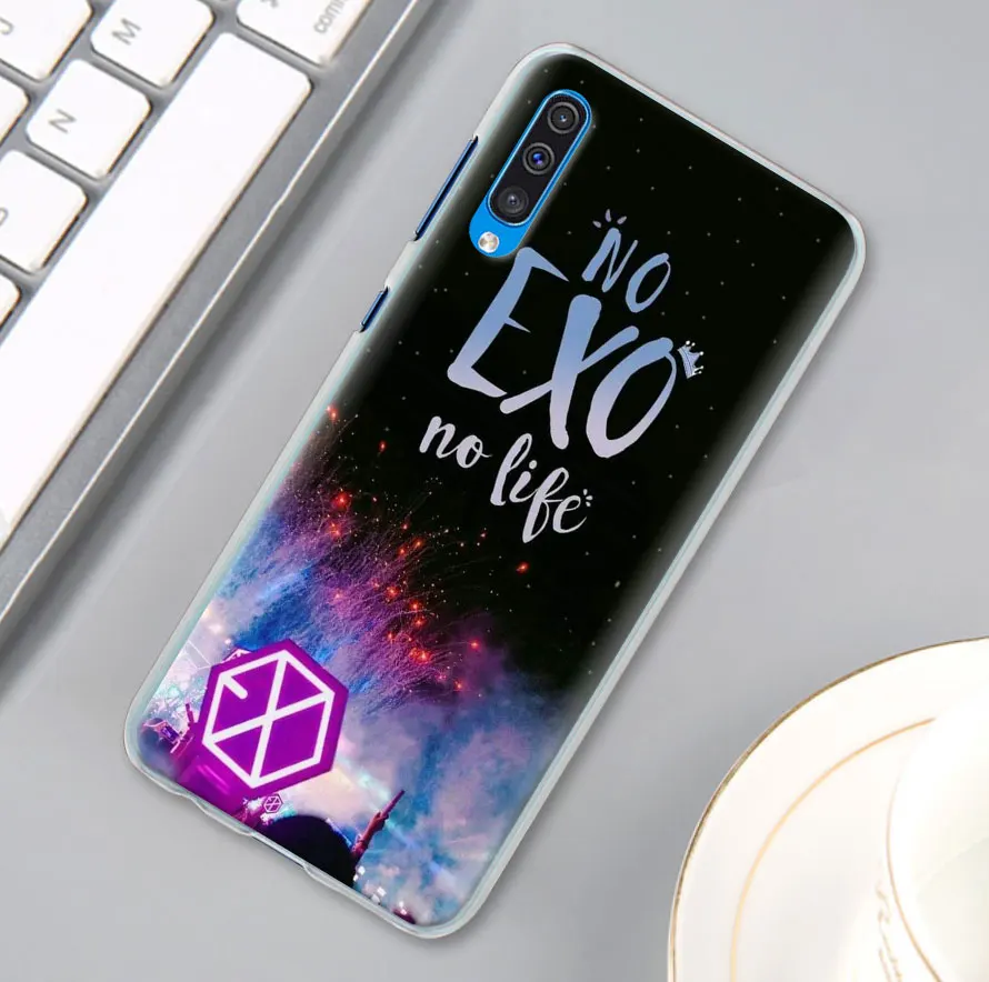 EXO группа k-pop kpop чехол КРЫШКА ДЛЯ samsung Galaxy A30 A40 A50 A70 A6 A8 плюс A7 A9 M30 чехол для телефона Coque