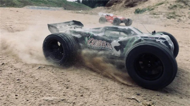 VRX Racing RH817 EBD 485 мм 1/8 2,4 г 4WD бесщеточный ру автомобиль внедорожный внедорожник Monster RTR игрушка радио W/передатчик Рождественский подарок