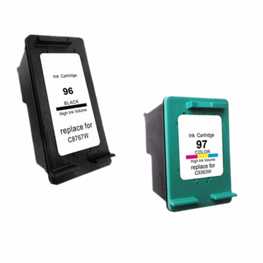 Восстановленные картриджи для HP96 97 XL 96XL 97XL HP96XL HP97 HP95XL C8767W C9363W с чернилами hp Deskjet 5740