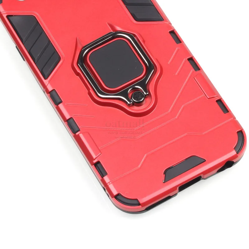 New Dual Layer Phone Cover For Samsung A2 CORE Case Tough Hybrid Armor Metal Finger Ring Stand Car Holder Magnetic Suction | Мобильные