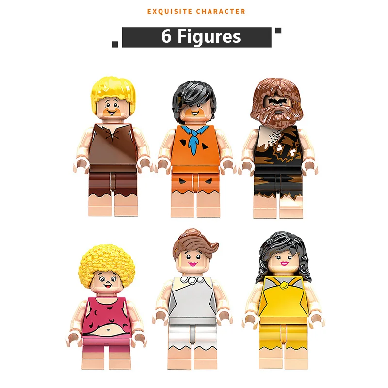 481 шт. Супер Герои Примитивное племя сцены сумасшедшие примитивные человеческие