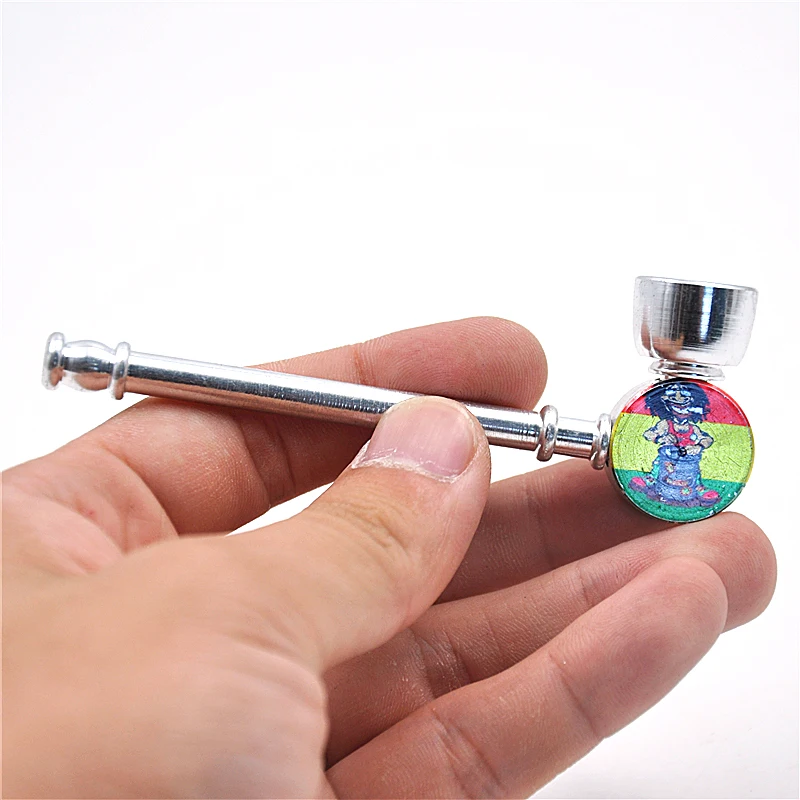 Металлическая портативная креативная трубка для курения Подарочные трубки