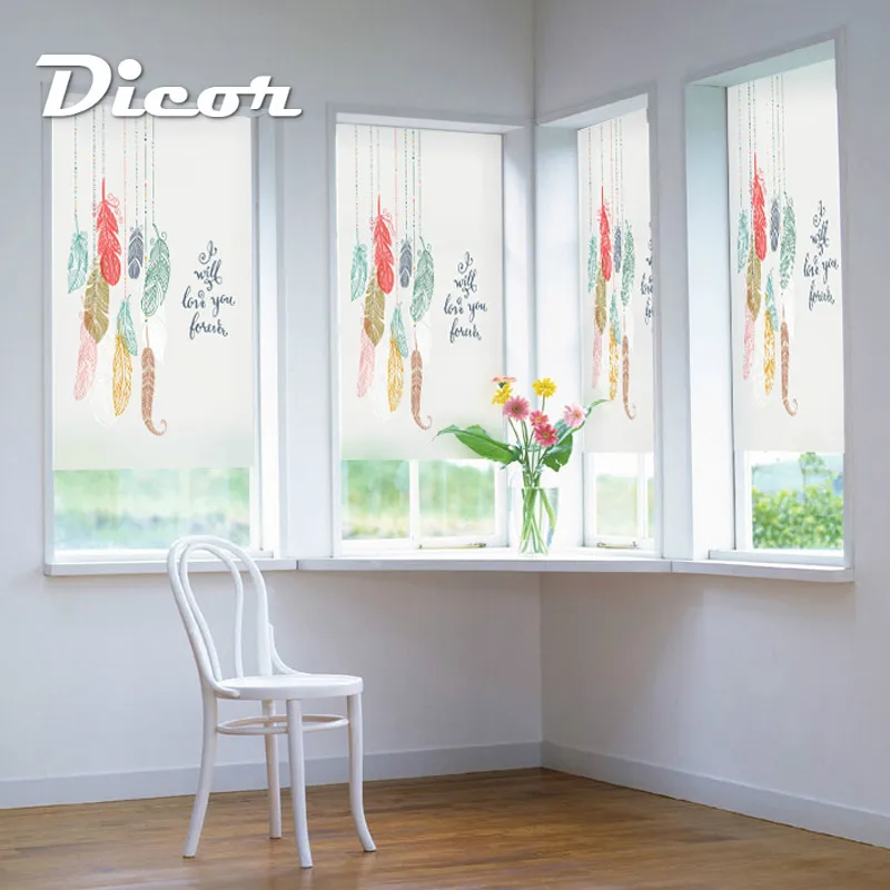 DICOR статического цепляться витражная плёнка на стекла окна матовые непрозрачные