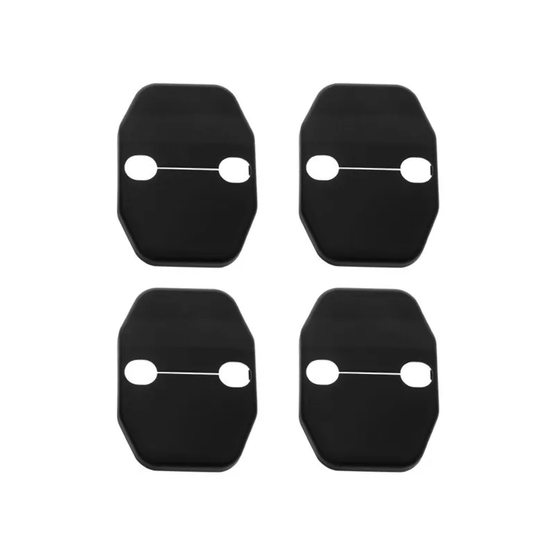 4 pcs MOPAI ABS Автомобильный Дверной замок Пряжка декоративная крышка для Jeep Wrangler/Renegade/Cherokee/Grand Cherokee/компас автомобильные аксессуары - Название цвета: 4 pcs