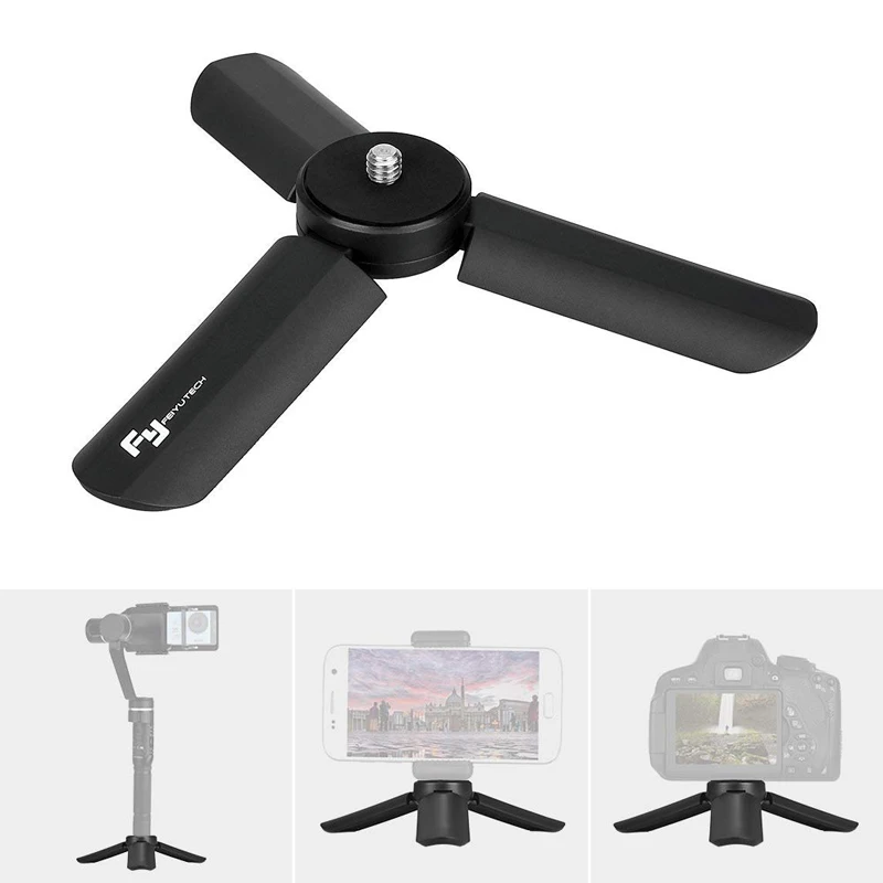 Мини штатив для смартфона держатель подставка тренога монопод GoPro 7/FeiYu Vimble 2/Zhiyun