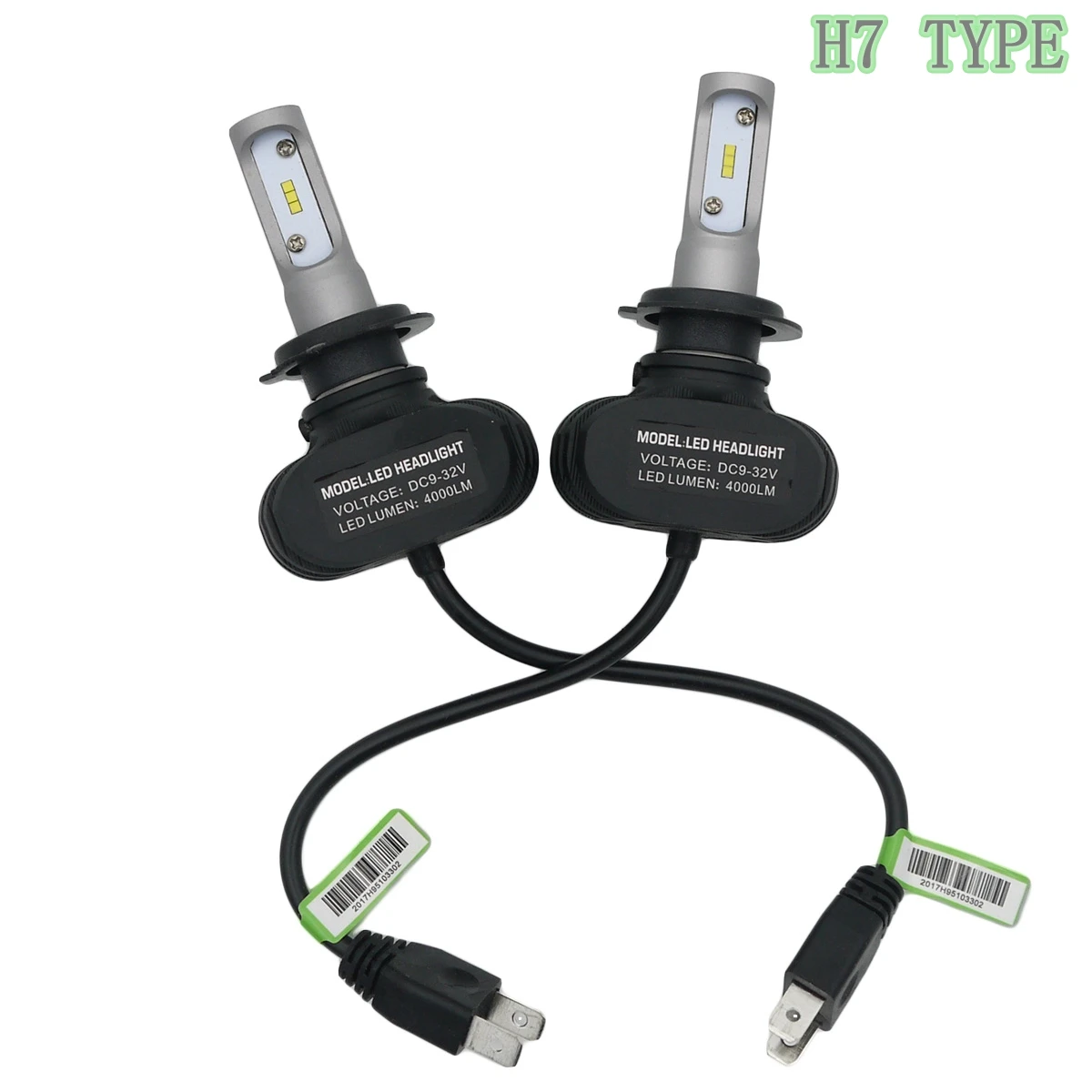 Eonstime 2 шт. 9005 HB3 H8/H11 H4 H7 Led H1 Автомобильные фары S1 50 Вт 8000 лм 6500 к автомобильные лампы все в одном CSP Lumileds лампа