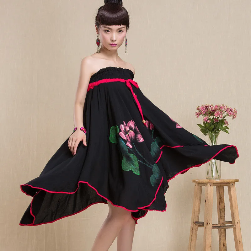 Брендовые летние юбки женская мода вышивка качество для пляжа девушек хлопок