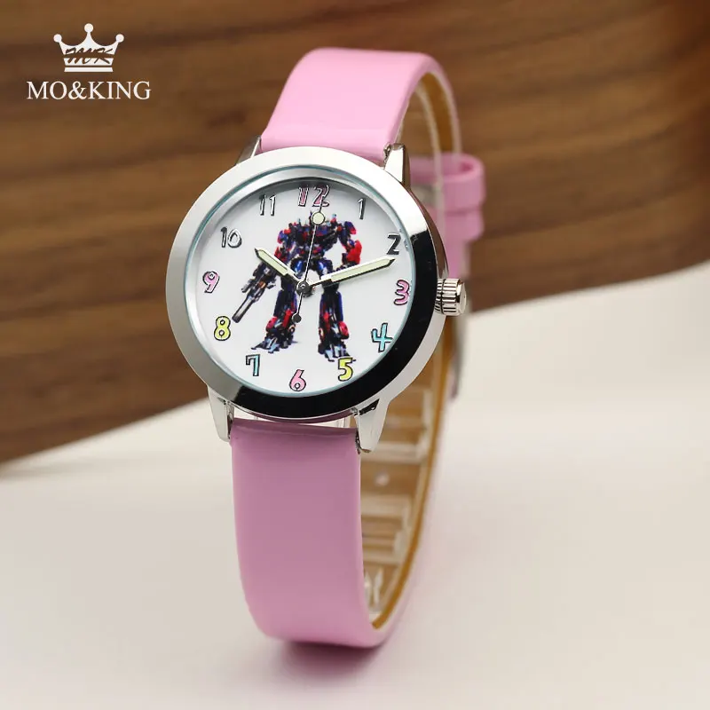 Новинка 2019 Детские кварцевые цифровые детские часы Мультяшные спортивные с