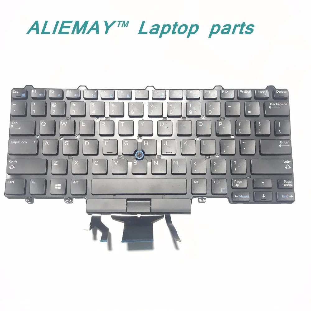 Новая клавиатура для ноутбука Dell Latitude E5450 E7450 E7470 E7480 7490 5470 5480 черная клавиатура с подсветкой