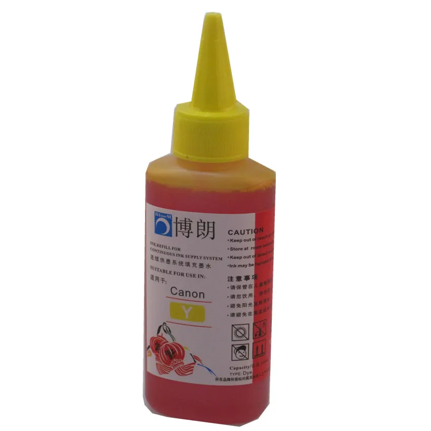 Универсальная чернильная краска BLOOM 100 мл совместимая с чернилами для canon всех