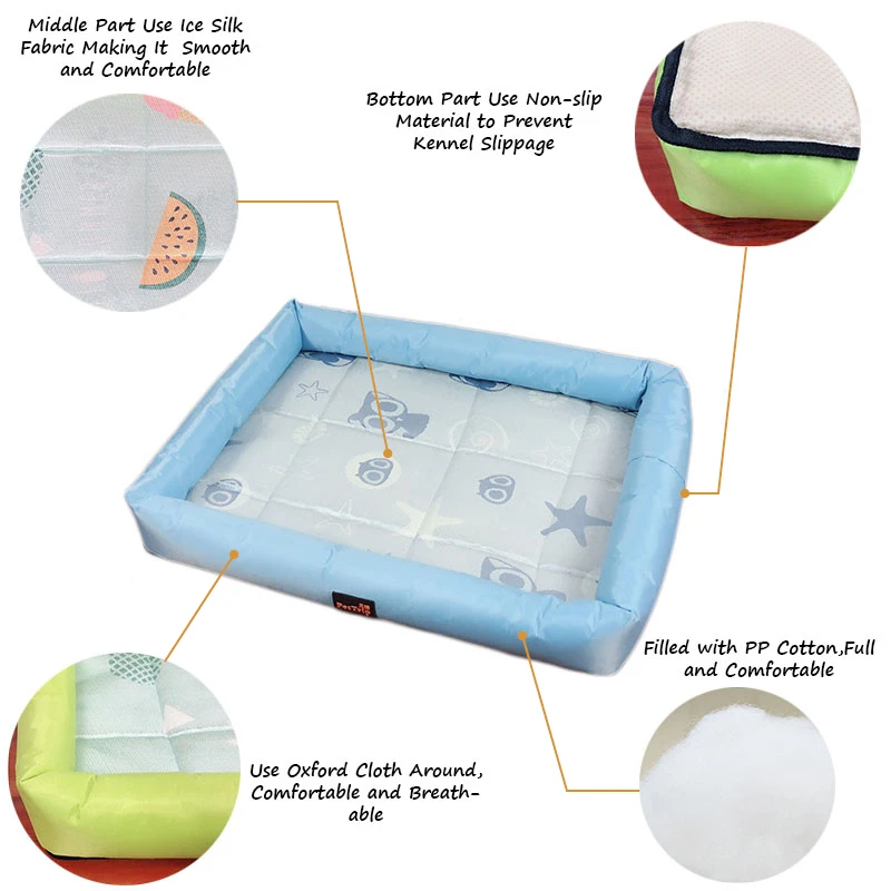 Новинка 2018 кровать для собаки домик из мягкого материала коврик сна летняя