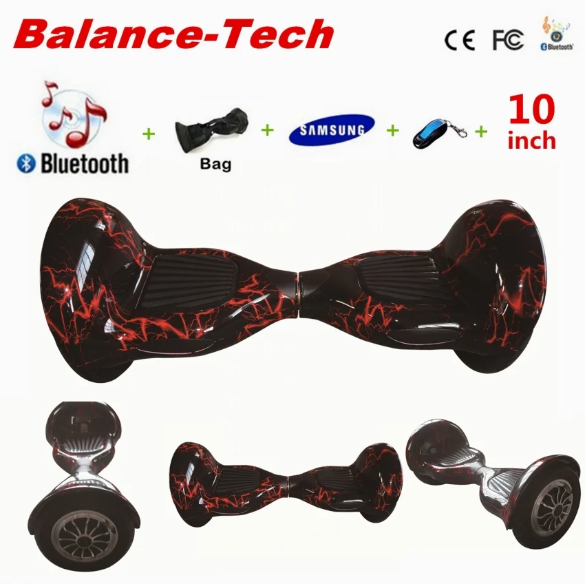 Гироскутер Hoverboard 10 дюймов героскоп Bluetooth дрифт скейтборд гироскутер два колеса