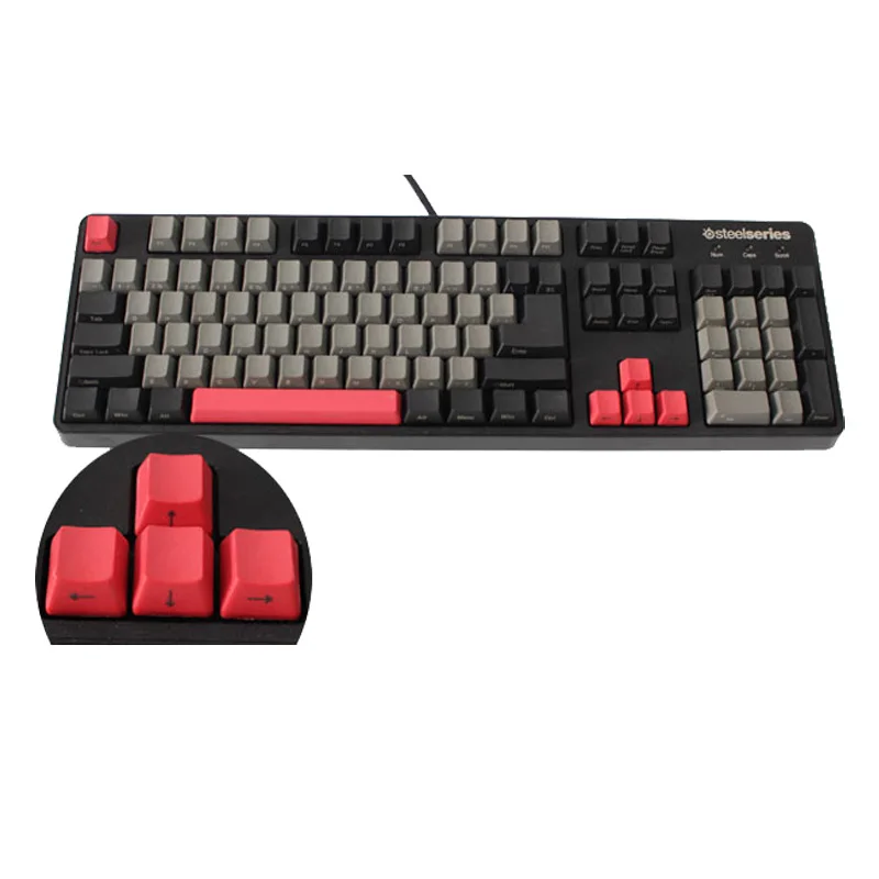 6 клавиш ESC + пробела клавишные крышки направления полупрозрачная механическая