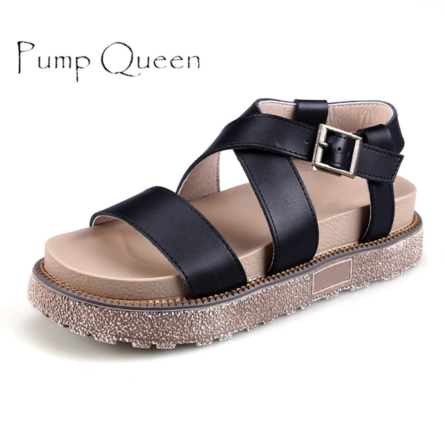 Новинка 2018 г. летние женские туфли сандалии с открытым носком на плоской подошве