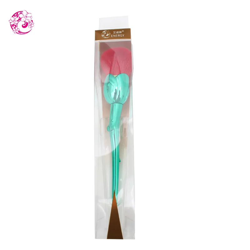 

ENERGY Brand Professional Powder Brush Goat Hair Plastic Handle Makeup Brush lls02