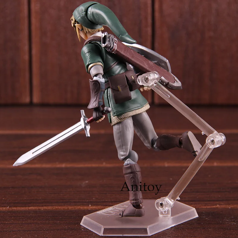 Figma 320 Link Twilight Princess Ver. DX Edition Сумеречная принцесса ПВХ фигурка Коллекционная модель игрушки