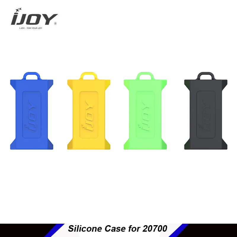 Оригинальный IJOY силиконовый чехол для 20700 21700 батарея Крышка защитный черный