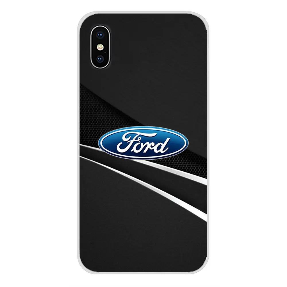 Силиконовые чехлы для телефона супер автомобильный Ford Mustang GT Concept Logo Motorola Moto X4 E4 E5