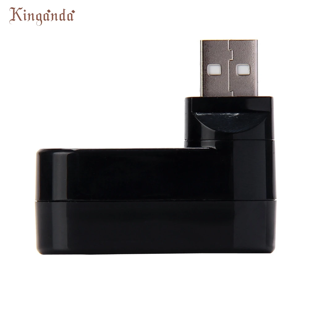Ecosin2 3 порта USB 2,0 Мини Вращающийся разветвитель адаптер концентратор для ПК ноутбук для Mac Прямая поставка 17MAR16