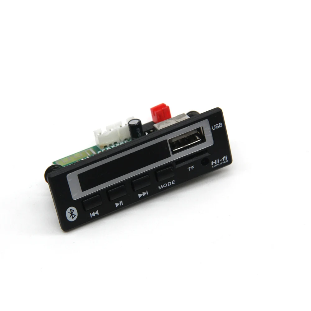 HIFI Функция беспроводной Bluetooth 12 в MP3 WMA декодер доска аудио модуль USB TF радио для автомобиля MP3 доска