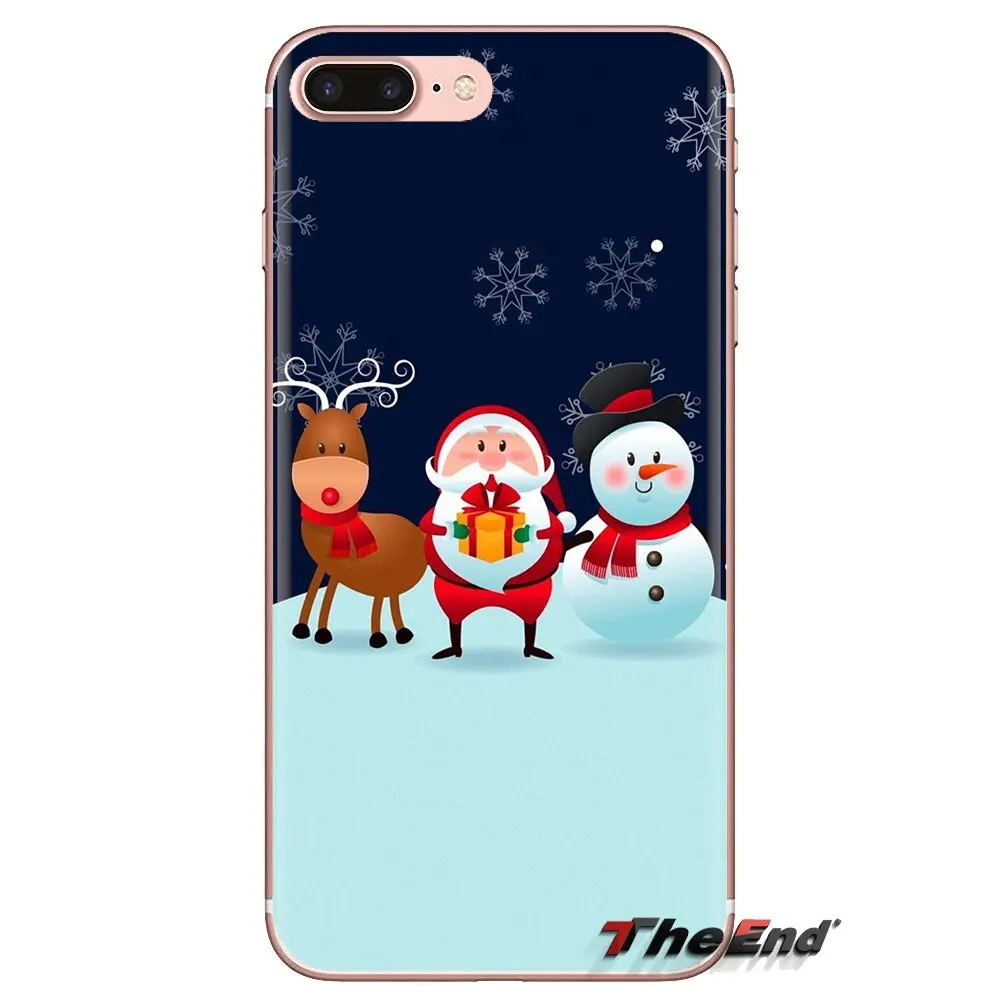 Для iPod Touch Apple iPhone 4 4s 5 5S SE 5C 6 S 7 8 X XR XS Plus MAX merry Christmas прозрачный мягкий чехол Чехлы |
